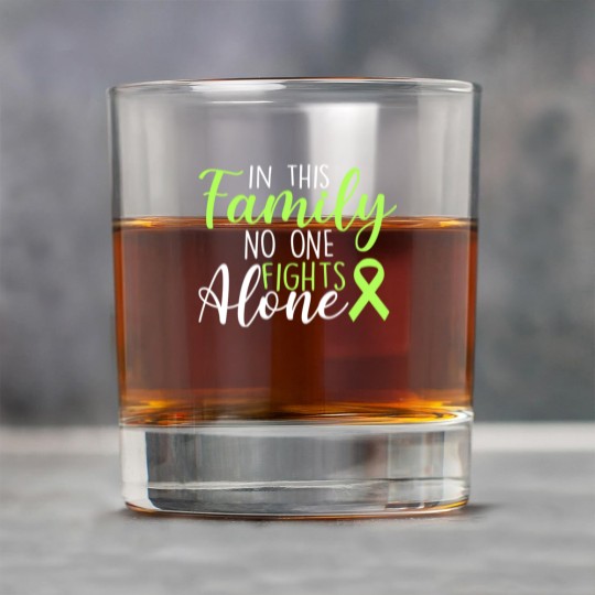 Discover Family Lymphoma Cancer Support no one Fight Alone - Lymphoma Cancer Support - Rock Glasses