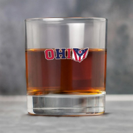 Discover Vintage State of Ohio Ohioan Grunge - State Of Ohio - Rock Glasses