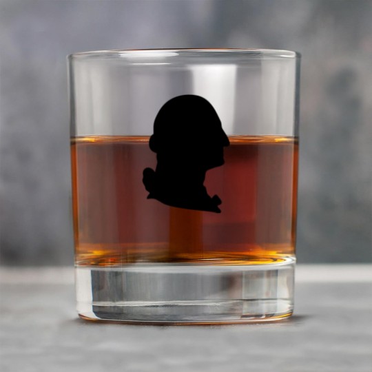 Discover George Washington silhouette Rock Glasses