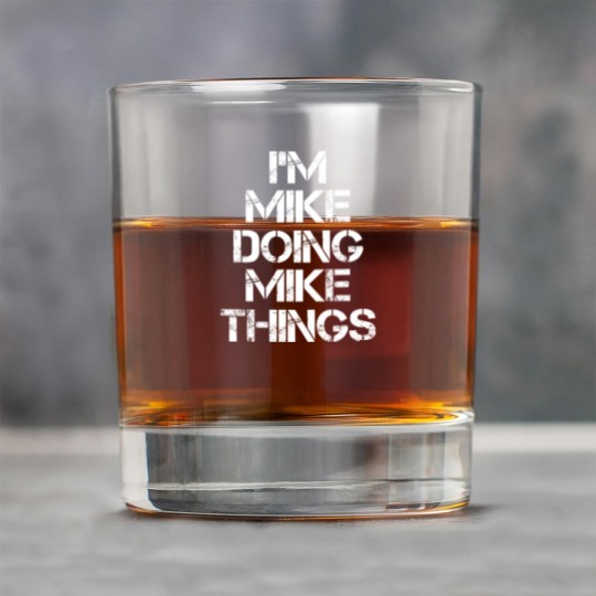 Discover Mike Name Rock Glasses - Mike Doing Mike Things - Mike - Rock Glasses
