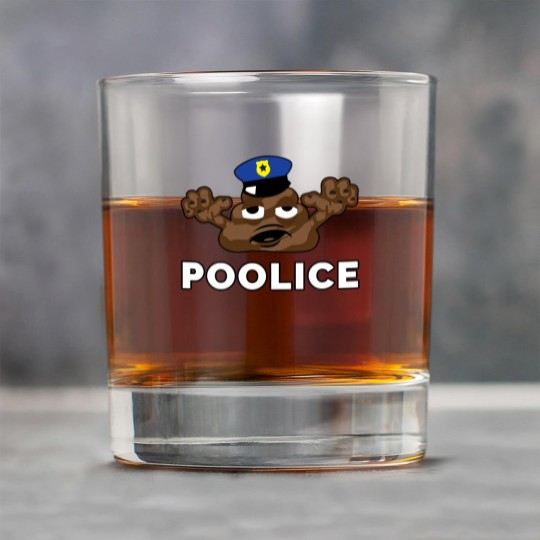 Discover Police Poop Zombie Policeman Halloween Rock Glasses