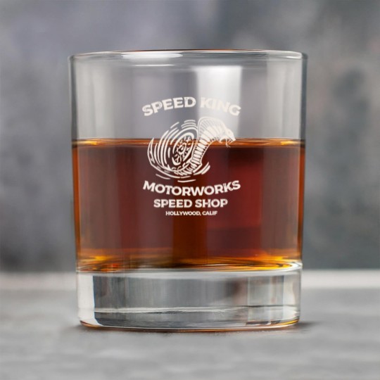 Discover Speed King Motorworks Speed Shop Hollywood, Calif - Speed King Motorworks Cobra Kai - Rock Glasses