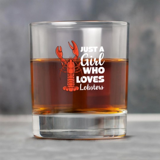 Discover Just a Girl Who Loves Lobsters Lobster Seafood Rock Glasses