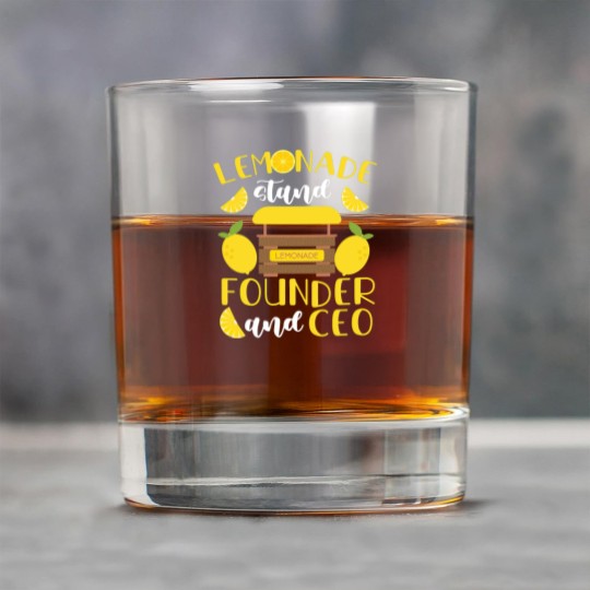 Discover Lemonade Stand founder Gift Rock Glasses