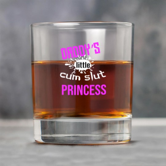 Discover Daddy's Little Cum Slut Princess Rock Glasses