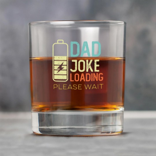 Discover Dad Joke Loading Please wait, vintage color Rock Glasses