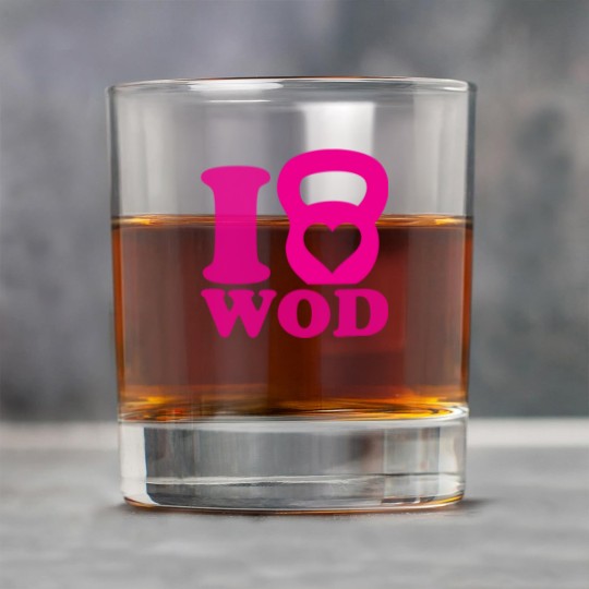 Discover I Love WOD (CrossFit) Rock Glasses