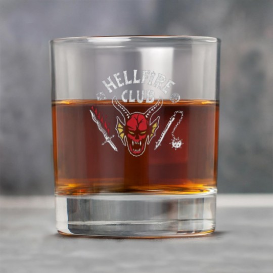 Discover Stranger Things Hellfire Club Baseball Rock Glasses