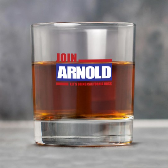 Discover Arnold Schzenegger 2003 Campaign Logo Rock Glasses
