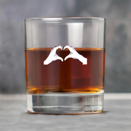 Discover Two hands making a heart Rock Glasses