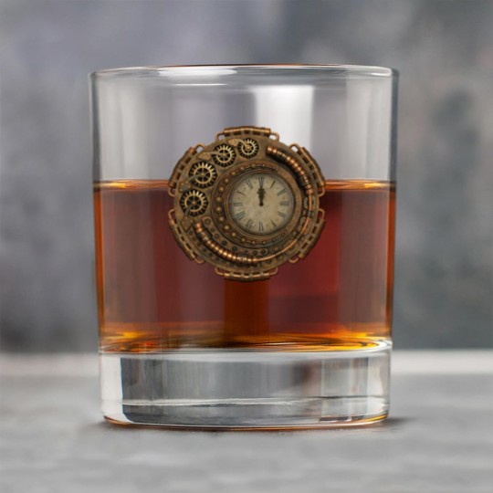 Discover Steampunk Clock Rock Glasses