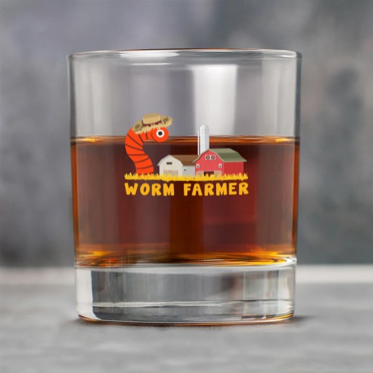 Discover Worm farmer - vermicomposting worm farmer Rock Glasses