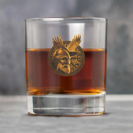 Discover Norse God ODIN & Huginn Raven Men's Rock Glasses