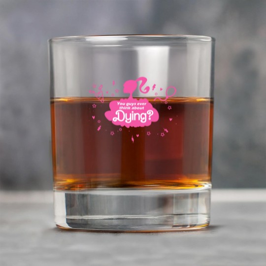 Discover You Guys Ever Think About Dying Rock Glasses, Barbie Rock Glasses, Barbie Movie Rock Glasses