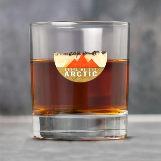 Discover Retro USA Mountain - Gates Of The Arctic National Rock Glasses