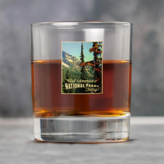Discover America's National Parks Rock Glasses