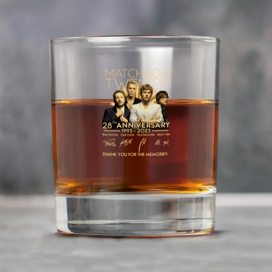 Discover 28 Years Of Matchbox Twenty Band Rock Glasses
