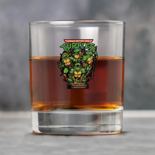 Discover Vintage Ninja Turtle Rock Glasses, Teenage Mutant Ninja