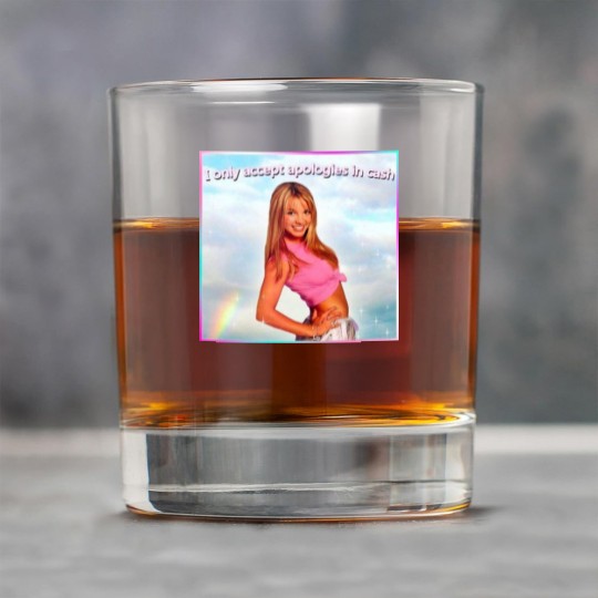 Discover Britney Spears Rock Glasses I Only Accept Apologies in Cash