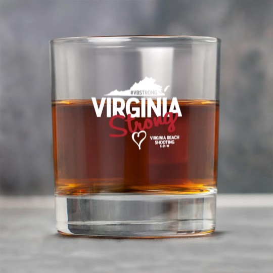 Discover Virginia Beach Strong Rock Glasses