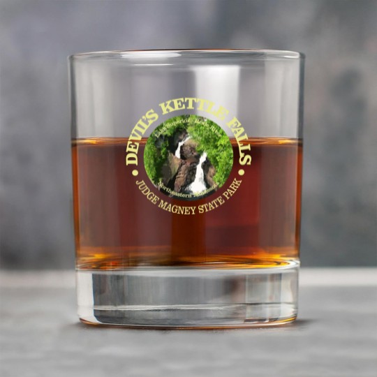 Discover Devil's Kettle Falls Rock Glasses