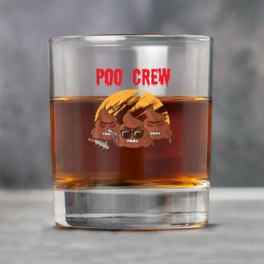 Discover Poop Poo Pile Funny Friends Colleagues Poo Crew Rock Glasses Rock Glasses