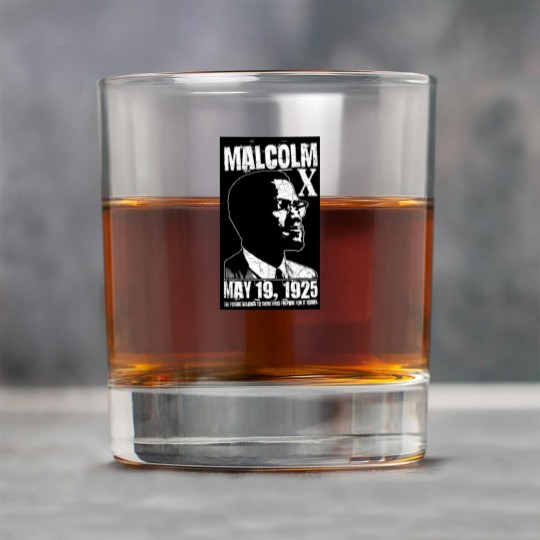 Discover Malcolm X Anniversary Rock Glasses/