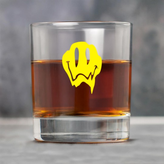 Discover Melting Acid Smiley Face Rock Glasses