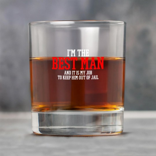 Discover Best Man Wedding Rock Glasses