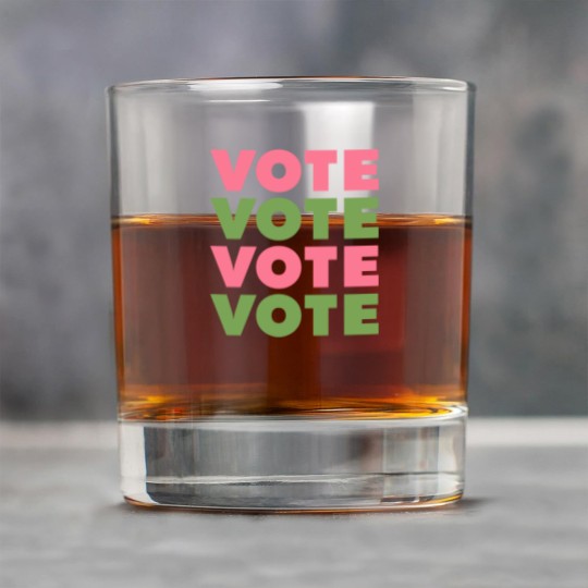 Discover Vote Vote Vote 2020 Sorority Paraphernalia Aka Rock Glasses