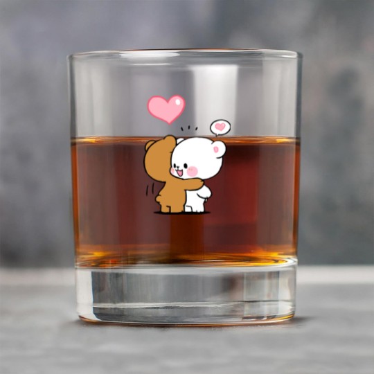 Discover Milk And Mocha Bears Classic Rock Glasses Rock Glasses