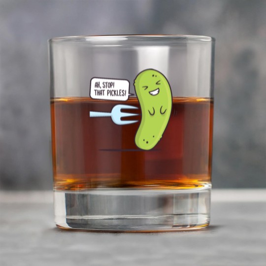 Discover Stop! That Pickles Rock Glasses