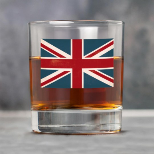 Discover VINTAGE UNION JACK BRITISH FLAG Rock Glasses
