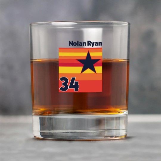 Discover Retro Nolan Ryan Uniform Tribute - Baseball Lover - Rock Glasses