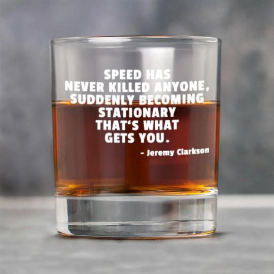 Discover Speed Has Never Killed Anyone - Jeremy Clarkson Rock Glasses