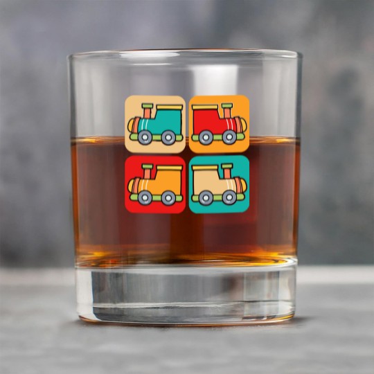 Discover Train Rock Glasses Little Retro Trains I Kids I Railway I Toddler Train Rock Glasses Rock Glasses