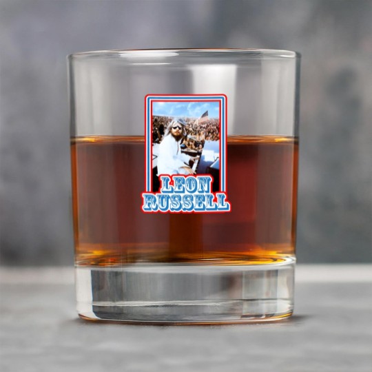 Discover Leon Russell 1972 vintage Classic Rock Glasses