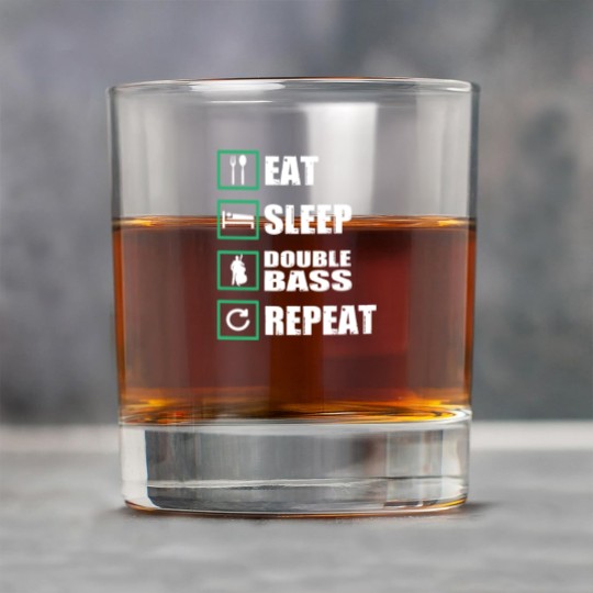 Discover Double Bass Gift Rock Glasses