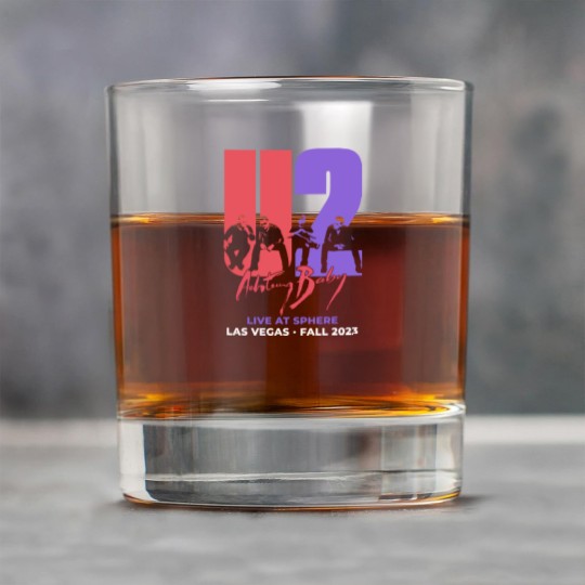 Discover Las Vegas U2 Ultraviolet Sphere 2023, U2 Graphic music Rock Glasses