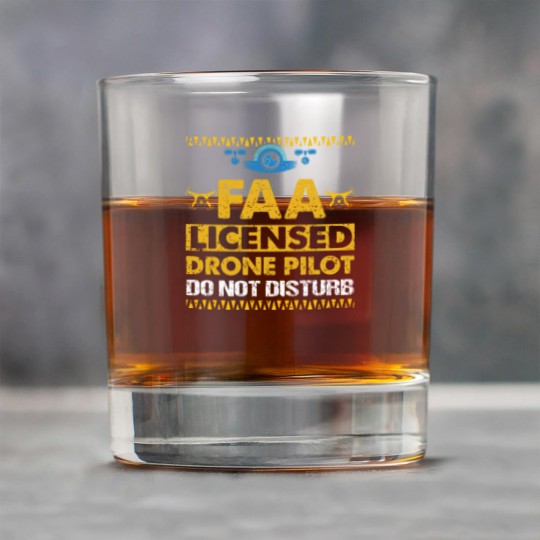 Discover FAA Licensed Drone Pilot Do Not Disturb Rock Glasses