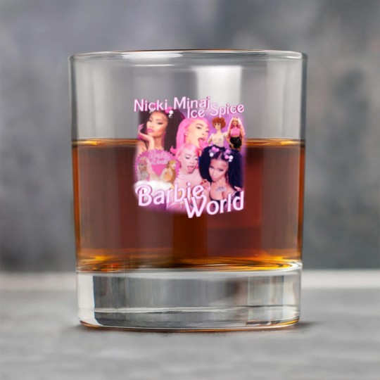 Discover Nicki Minaj x Ice Spice Vintage Rap Rock Glasses, Nicki Minaj x Ice Spice Barbie World Rock Glasses