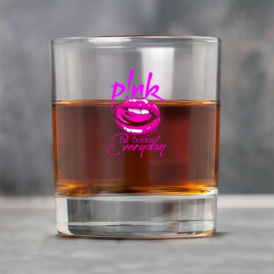 Discover Pink Be Badass Every Day Rock Glasses, Pink Summer Carnival 2023 Rock Glasses