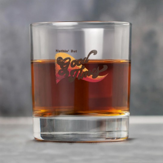 Discover Nuthin' But Good Times 70's Vintage Distressed Retro Rock Glasses