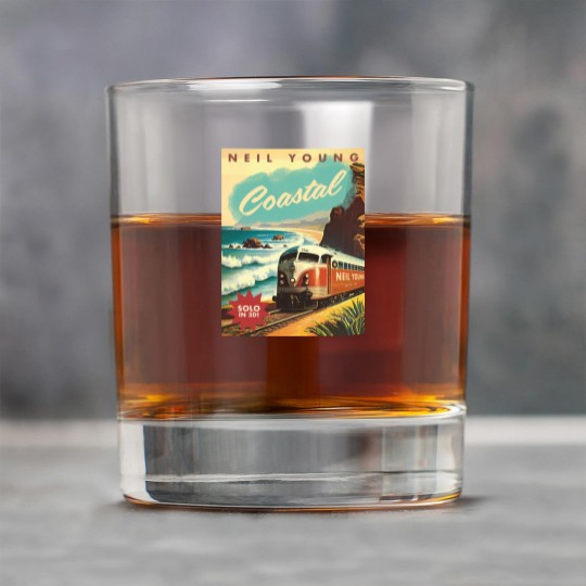 Discover Neil Young Coastal 2023 Tour Rock Glasses, Neil Young Rock Glasses, Neil Young Tour Poster Rock Glasses