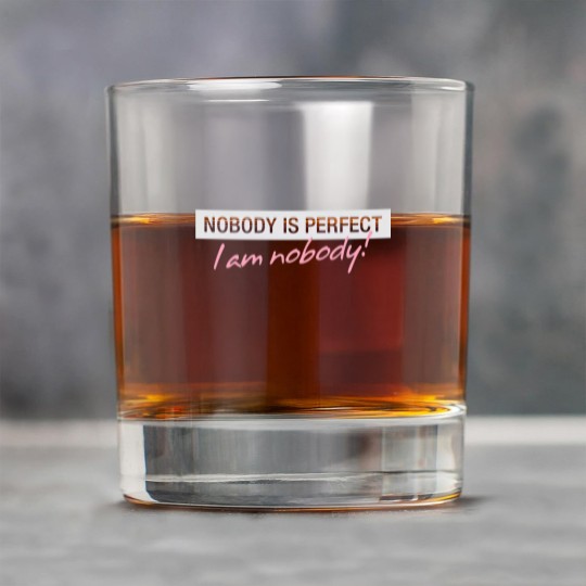 Discover Nobody Is Perfect. I'm Nobody! Rock Glasses