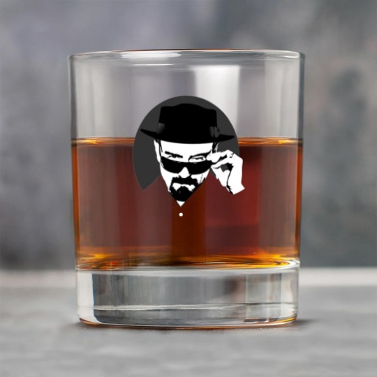 Discover Heisenberg in his hat - Breaking Bad - Rock Glasses