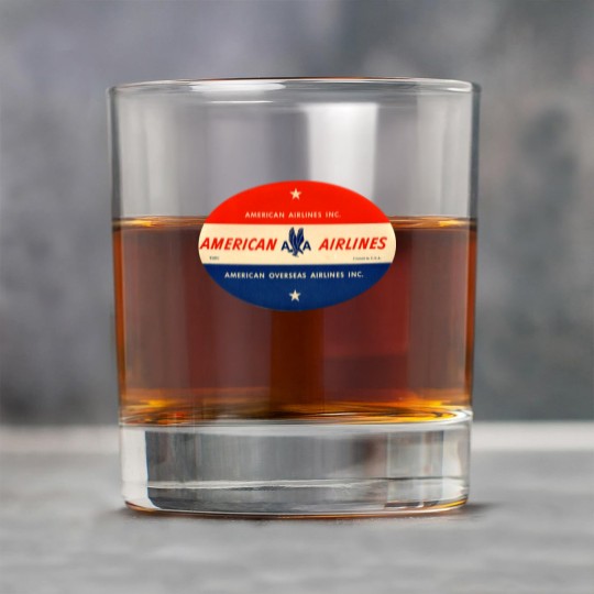 Discover American airlines Rock Glasses