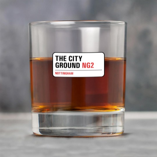 Discover Nottingham Forest - The City Ground Street Sign Rock Glasses