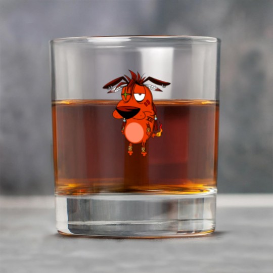Discover Courage the Red XIII - Courage The Cowardly Dog - Rock Glasses