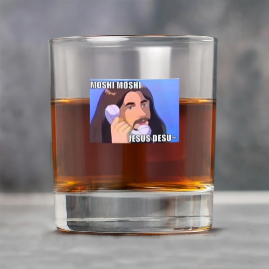 Discover moshi moshi jesus desu anime Rock Glasses